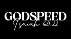 GodSpeed Window Decal (Large)