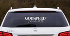 GodSpeed Window Decal (Large)