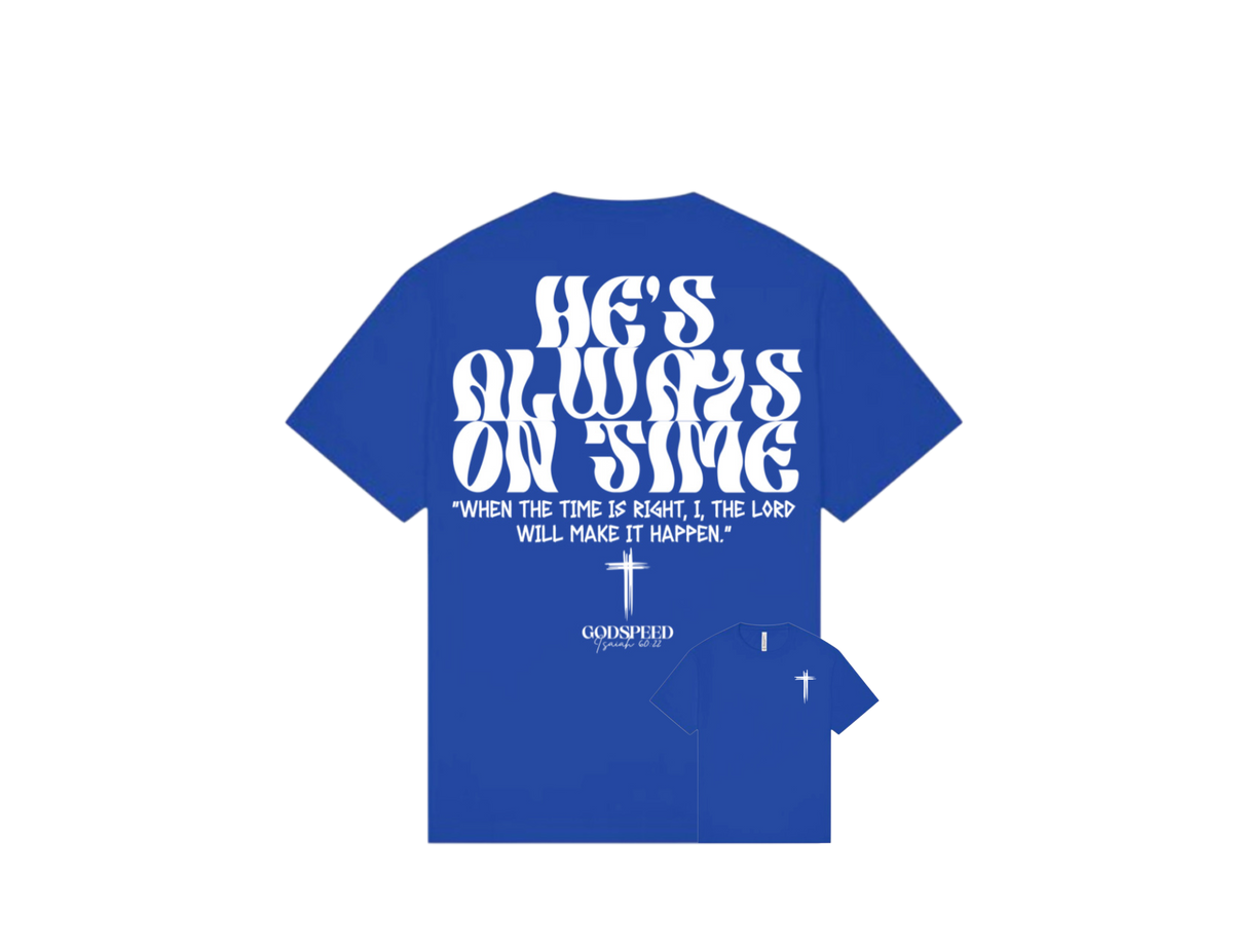 Always On Time Adult Tee