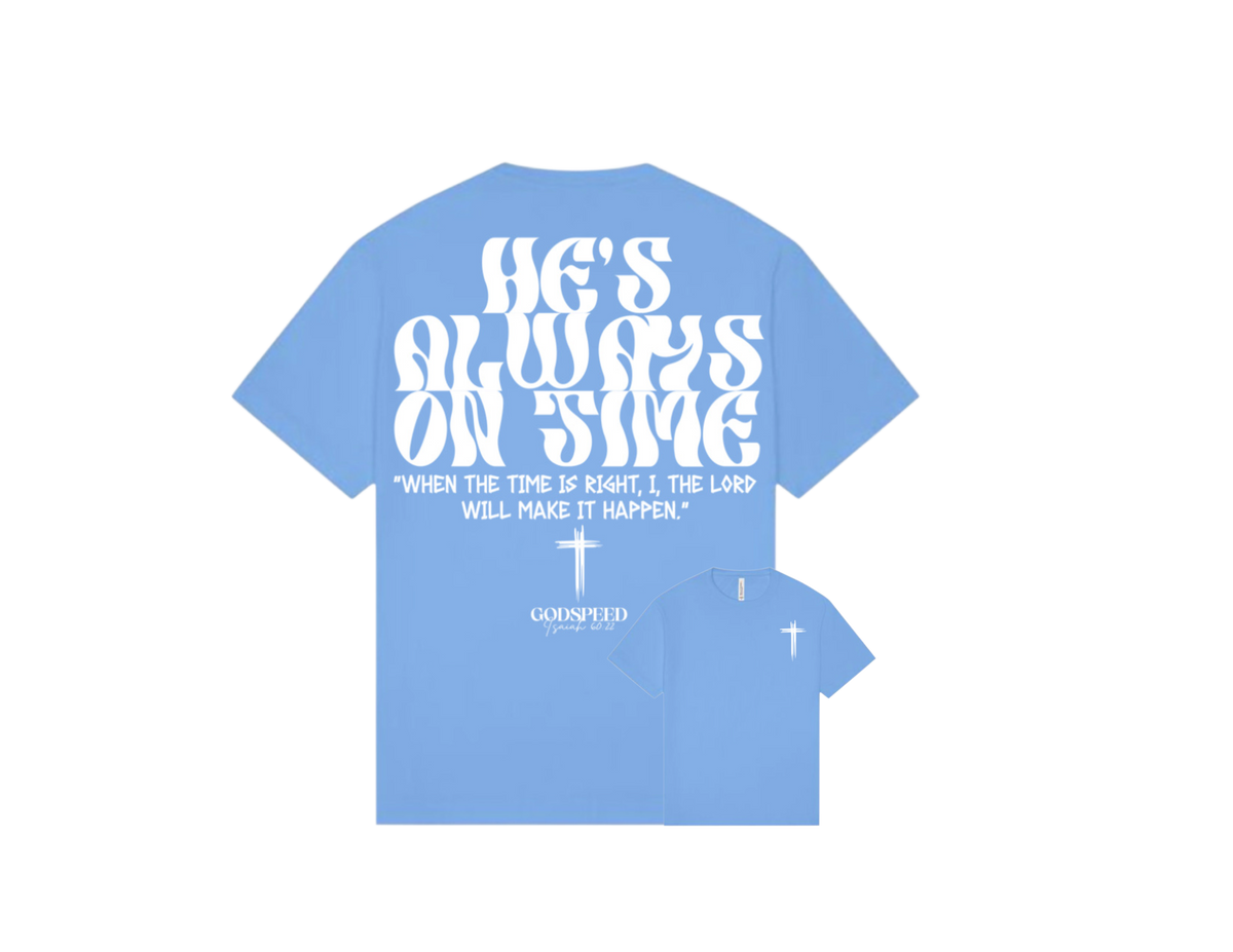 Always On Time Adult Tee